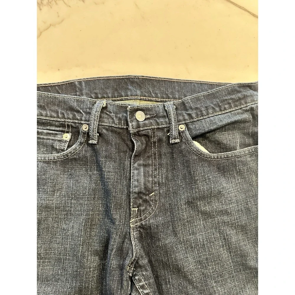 Levi's 511 Slim Fit Jeans Men's 32x30 Dark Wash Denim Pants Blue